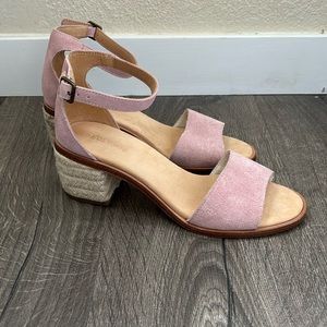 Soludos Capri Mid-Heel (Sand/Blush)